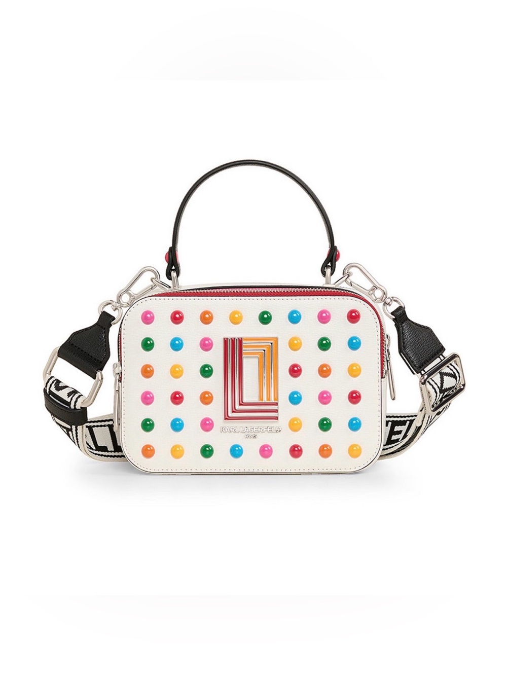 Karl Lagerfeld Paris Simone Crossbody Camera Handbag